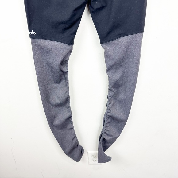 Alo Yoga Goddess Leggings Black Gray - Picture 9 of 10